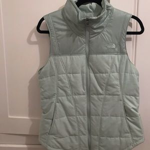 Mint North Face Vest